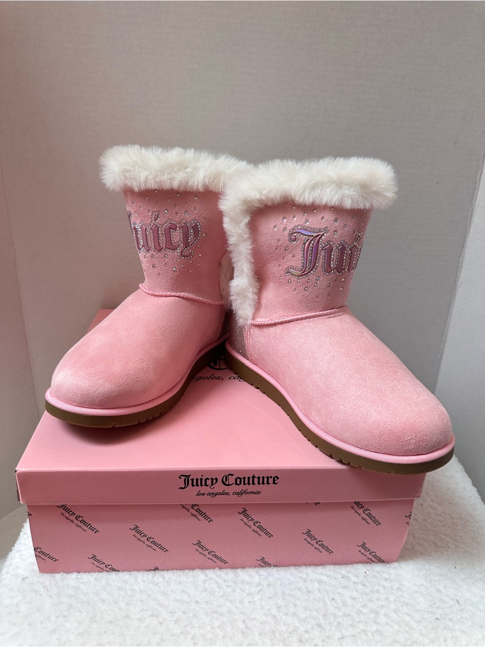 Girl’s Juicy Couture Pink Boots
